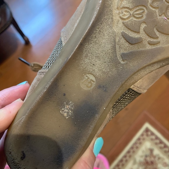 Wedges snickers taup tan 7.5 - Picture 7 of 7